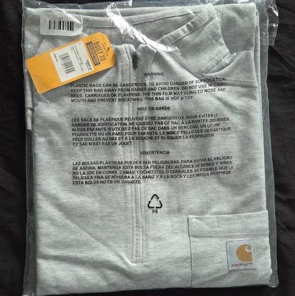Carhartt Quarter-Zip Men's Shirt - Picture 3 of 3